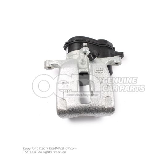 4G0615403A Carcasa de pinza de freno Audi A6/S6/A7/Avant/quattro/Sportback con servomotor sin pastillas de freno 330x22mm trasera izquierda