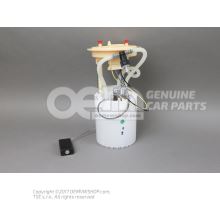 Palivová podávacia jednotka a snímač pre zobrazenie zásoby paliva a palivový filter