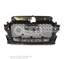 Radiator grille high-gloss black/high-gloss black Audi RS3 Sportback 8V 8V4853651D ALZ