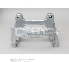 Caliper carrier with pad retaining pin