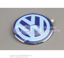 VW emblem blue-white