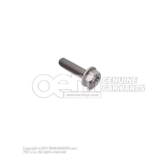 Hexagon collared bolt with multi-point socket head (duo) N  91108701