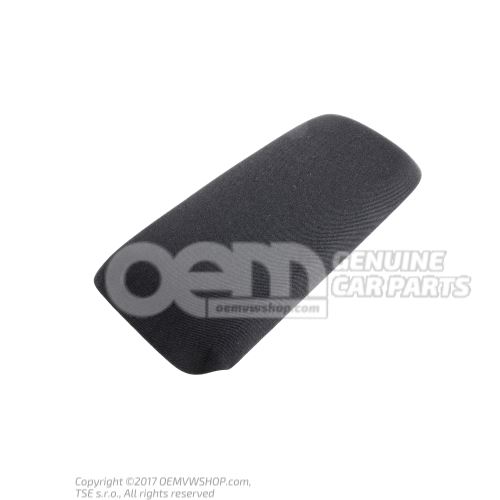 Armrest (upper part) satin black 6V0867173 KR1