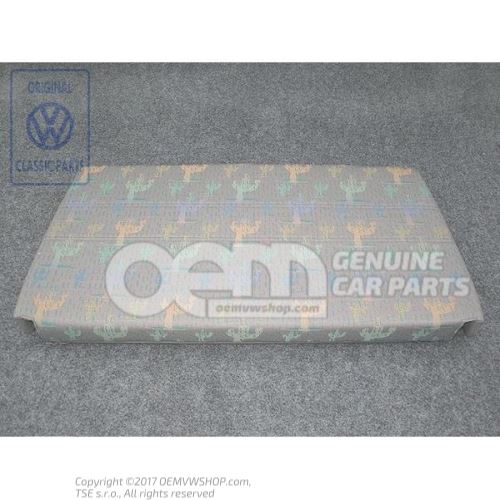 Backrest cushion with cover Volkswagen Campmob. (Typ2/Trasnp./LT) 701070222D