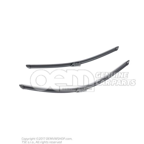 1 set aerodynamic wiper blades - left hand drive 8S1998002