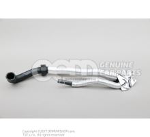 Coolant hose with quick release coupling 5N0122157AG