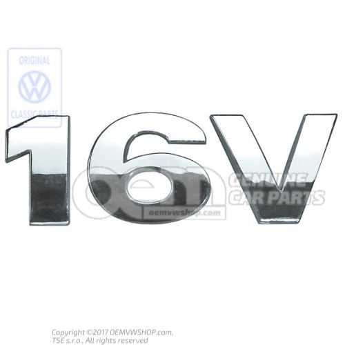 Embleme VW monogramme 377853687CN