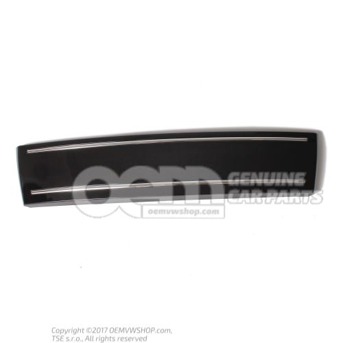 Trim for bumper black-glossy 8P0807287H T94