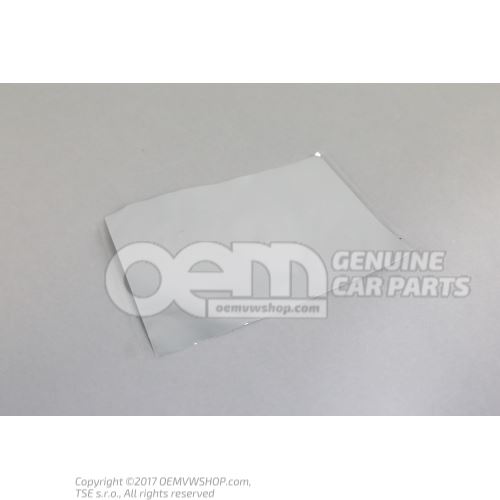 Zinc foil, self-adhesive to fit use workshop material