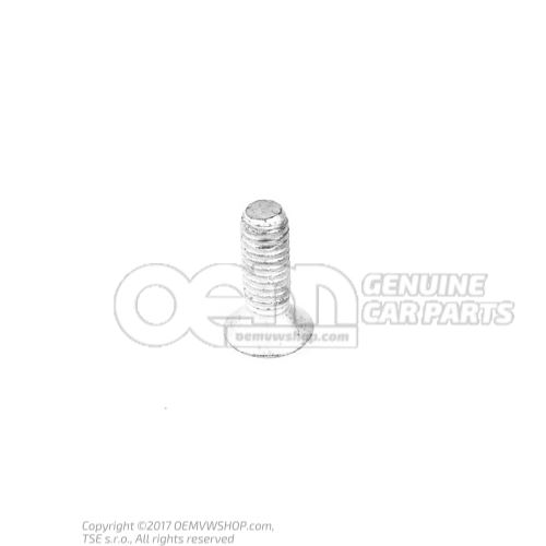 Senkkopfschraube mit ovalem Kopf und Mehrkant-Innensechskant, Größe M6X18 N  10526802