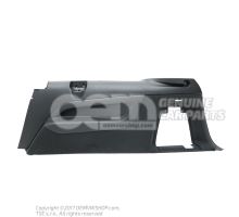 Luggage compartment trim soul (black) 4L0863888A TPL