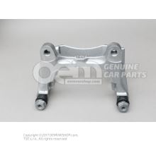 Caliper carrier with pad retaining pin