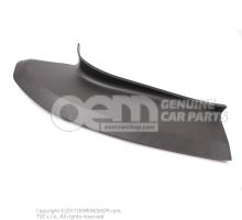 Cover for weather strip satin black 4F5853267C 01C