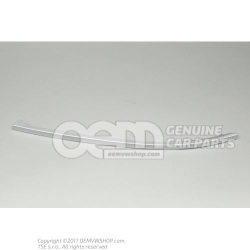 Trim for bumper aluminium matt 4B3807173E 1L1