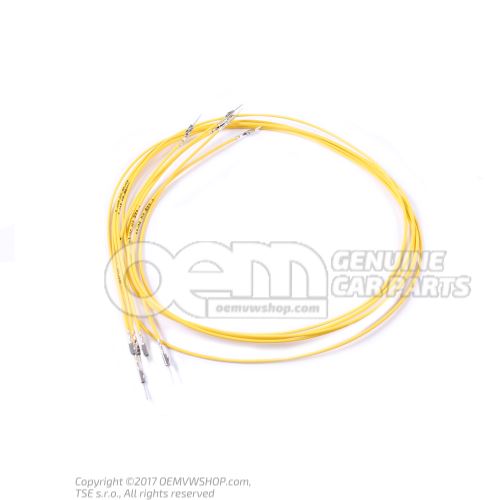 1 faisceau cable indiv. avec resp. 2 contacts en paquets de 5 pieces 'Unite de commande 5' 000979012E