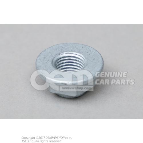 WHT004925 Hexagon collar nut self-locking M14X1,5