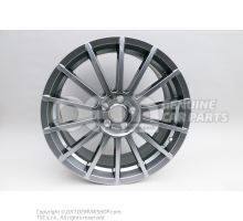 铝合金轮辋 灰色金属漆 6R0601025BAZ49