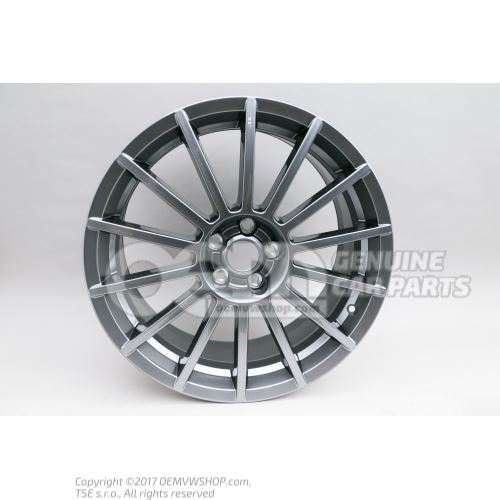 Aluminium rim grey metallic 6R0601025BAZ49