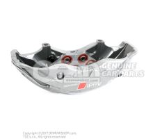 Audi RSQ8 silver Calliper without brake pads for vehicles with ceramic brake disc pads size 440x40mm left