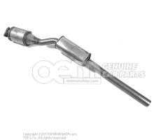 Catalytic converter with front silencer Audi Cabriolet 89 8G0131702NX