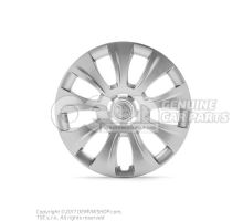 1 set of wheel trims rings Brilliant silver - metallic 565071457  Z31