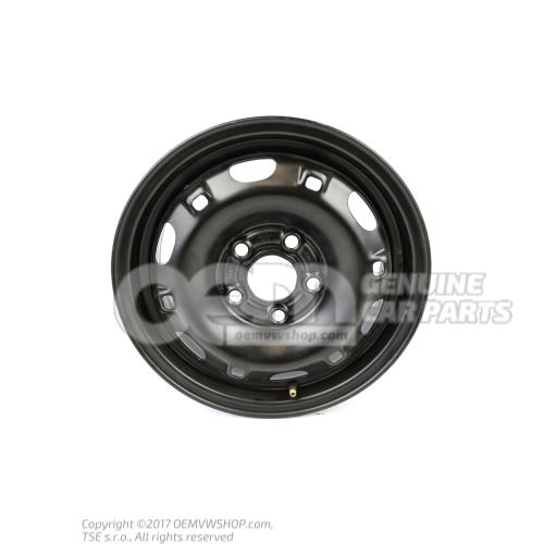 Steel rim rally black 6R0601027N 03C