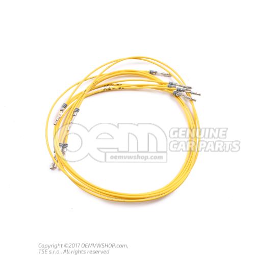 1 faisceau cable indiv. avec resp. 2 contacts en paquets de 5 pieces 'Unite de commande 5' 000979154E