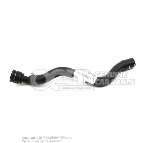 Coolant hose with quick release coupling 1J0122157EH