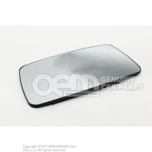 Cristal espejo (convexo) con placa soporte 2D0857521