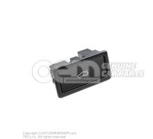 Push button for electric, lid lock actuator, black 3C0959831A 20H