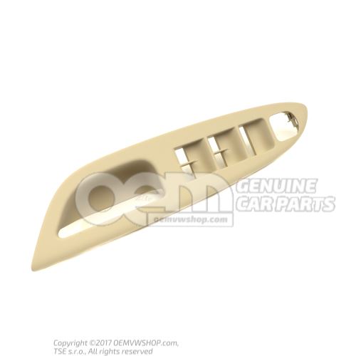 Handle shell, upper part corn silk beige 1Q1867371C H67