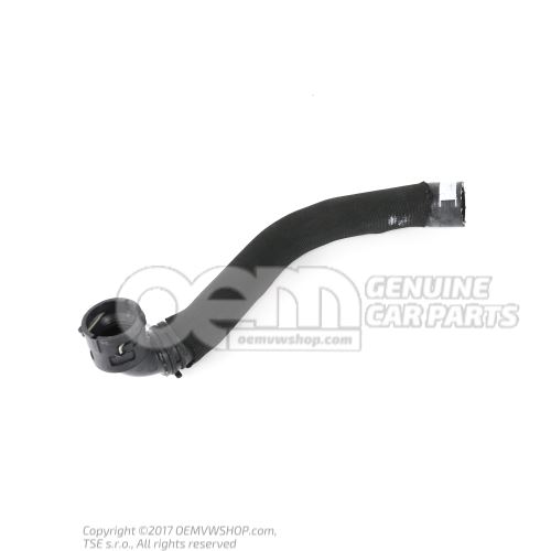 Coolant hose with quick release coupling 8E0121055Q