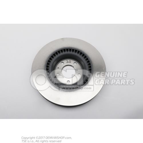 Brake disc (vented) 4G0615301T