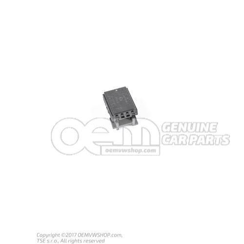 Flat contact housing connection piece switch for lumbar support adjustment 8K0973754