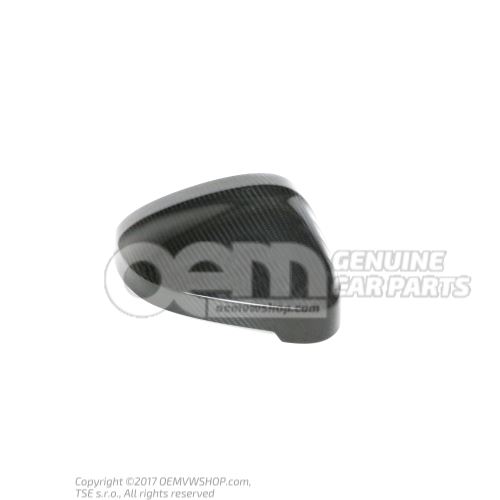 Embellecedor para caja de retrovisor exterior carbon 8W0072532A 3Q0