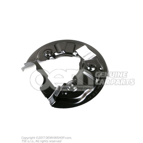 Cover plate for brake disc 5Q0615612S