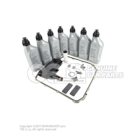 Kit d'entretien S-tronic à 7 vitesses Audi DSG 0B5 DL501 OEM02333277