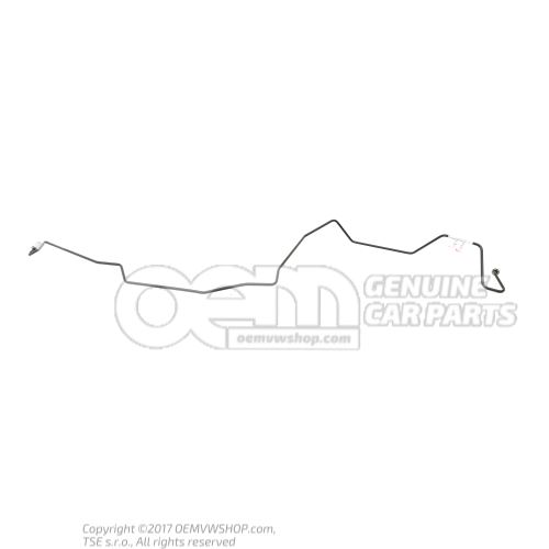 Brake pipe from hydraulics to brake hose 2K1614723D