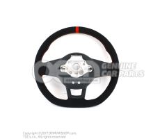 Mult.steering wheel (leather) steering wheel schwarz/flashrot Volkswagen Golf 5G 5G0419091GSNNM