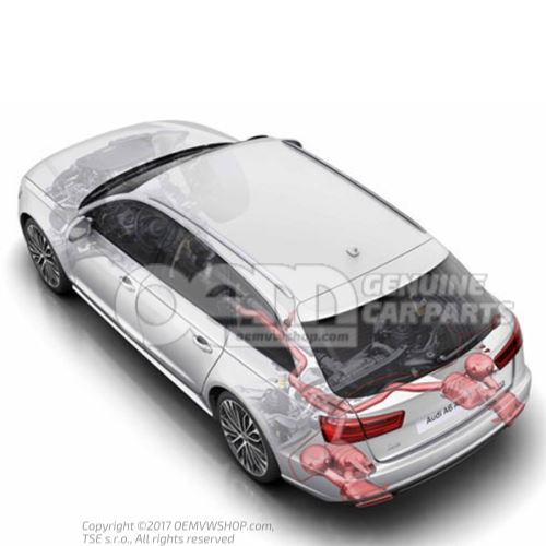 控制单元，用于发动机 声音系统 Audi A6/S6/Avant/Quattro 4G 4G0071953E