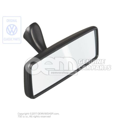 Interior mirror, anti-dazzle ice grey Volkswagen Derby 1H0857511 1DH