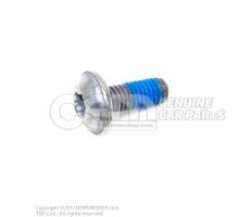Oval socket head bolt with hex drive