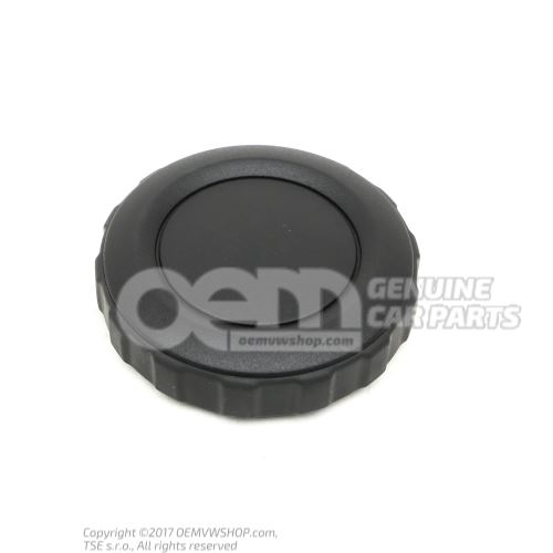 Rotary knob for backrest adjustment satin black