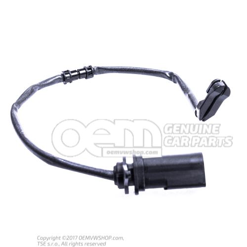 Cable transmetteur d'alerte (indicat.usure garnit.freins) 4G0615121D