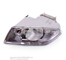 Halogen twin headlights for gas discharge bulb 1Z1941017N