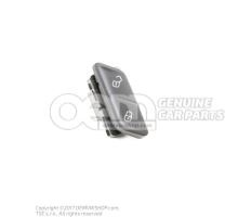 Safety switch for central locking satin black/white 5G0962126A WHS