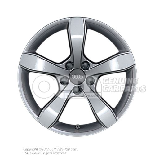 Aluminium rim diamond silver