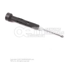 Screwdriver for slotted and phillips head screws 1J0012255