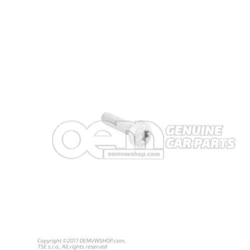 Flachkopfschraube mit Innensechskant, Größe M6X25 N  91071701