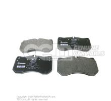 1 set of brake pads for disk brake 4H0698151P